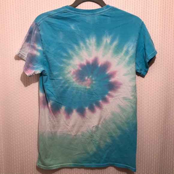 Loony Tunes Tie Dyed Graphic Tee Shirt Size Small - Picture 3 of 6
